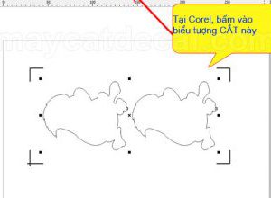 Tình trạng máy cắt Decal Mimaki CG-60SRIII tuôn giấy khi cắt xong