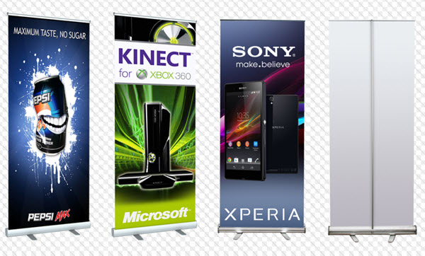 Banner cuốn nhôm một mặt